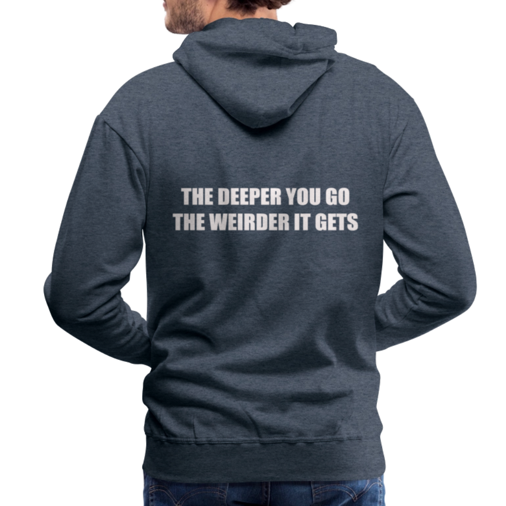 Men’s Premium Hoodie - heather denim