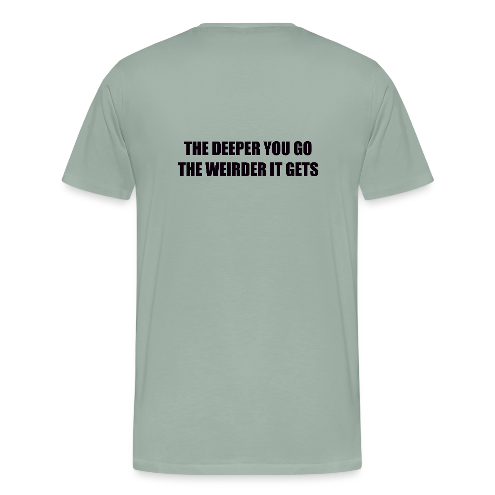 DEEPER MAIN LOGO - steel green