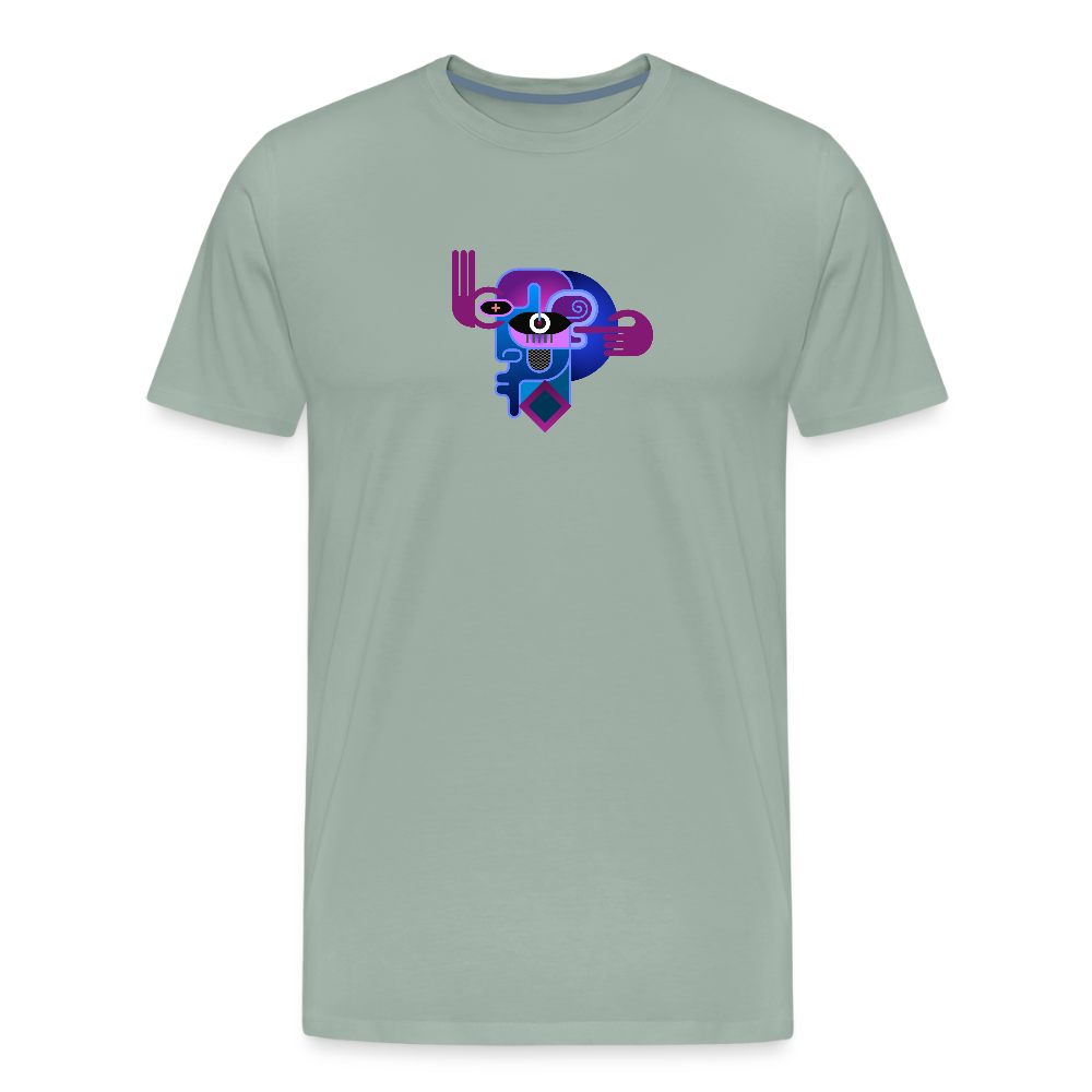 DEEPER MAIN LOGO - steel green