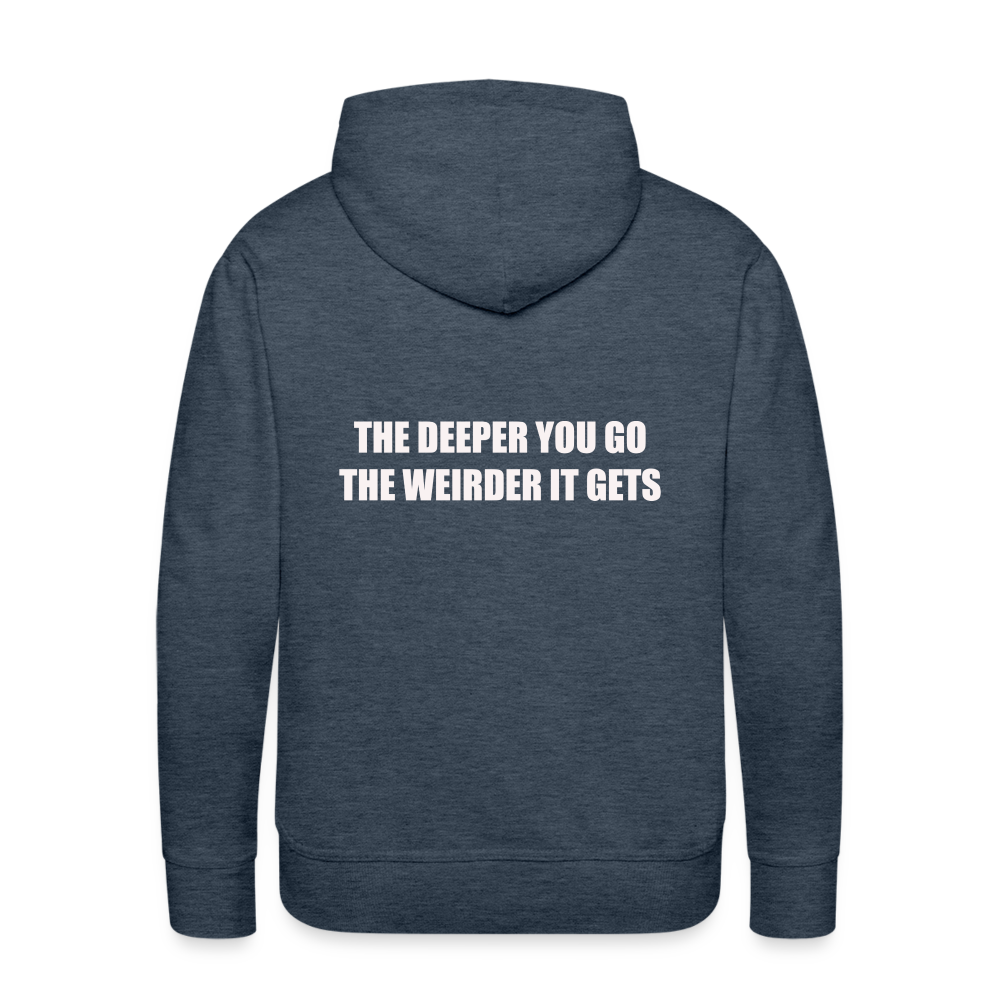 Men’s Premium Hoodie - heather denim