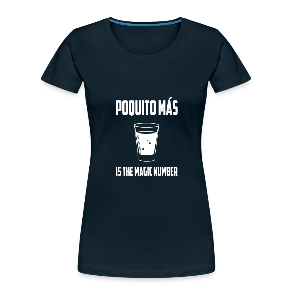 Women’s Premium Organic T-Shirt - deep navy