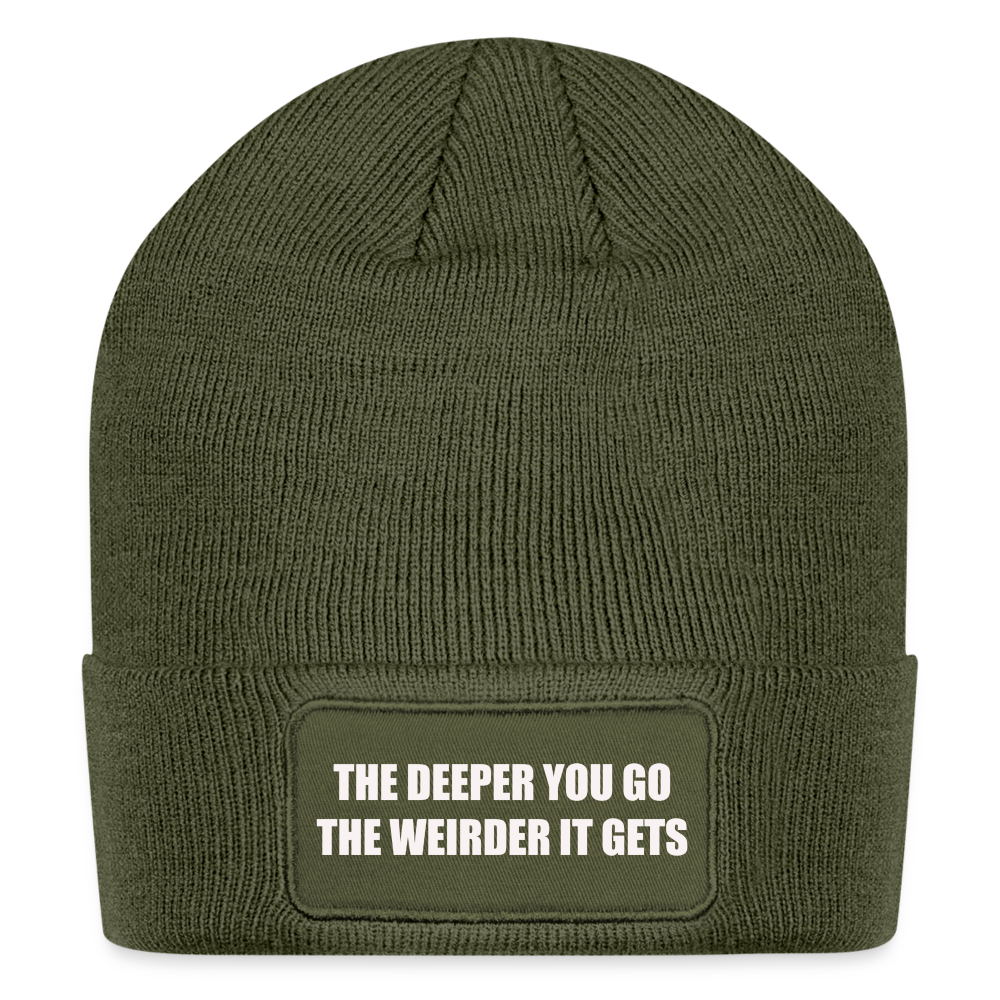 Patch Beanie - olive