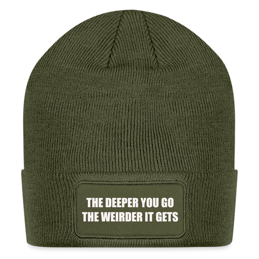 Patch Beanie - olive