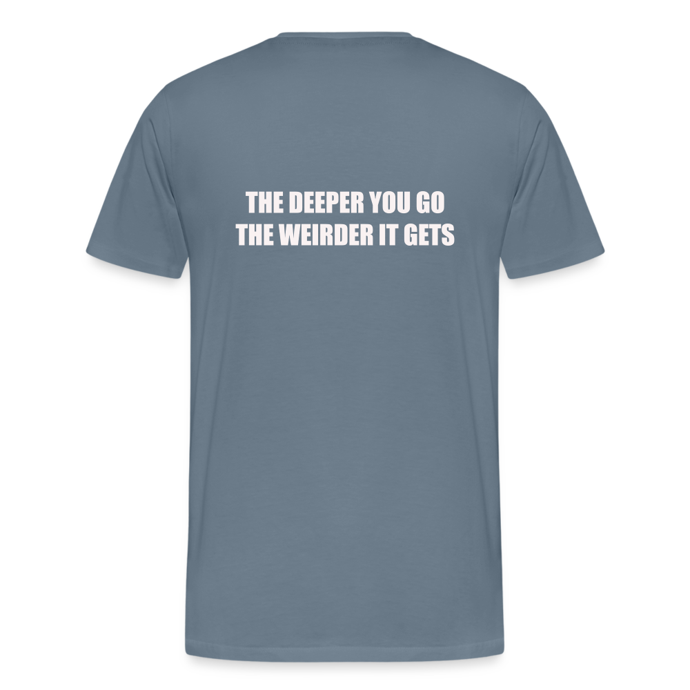 Men's Premium T-Shirt - steel blue