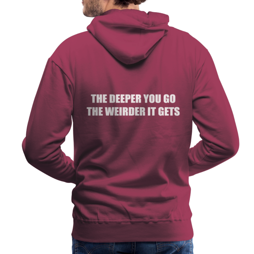 Men’s Premium Hoodie - burgundy