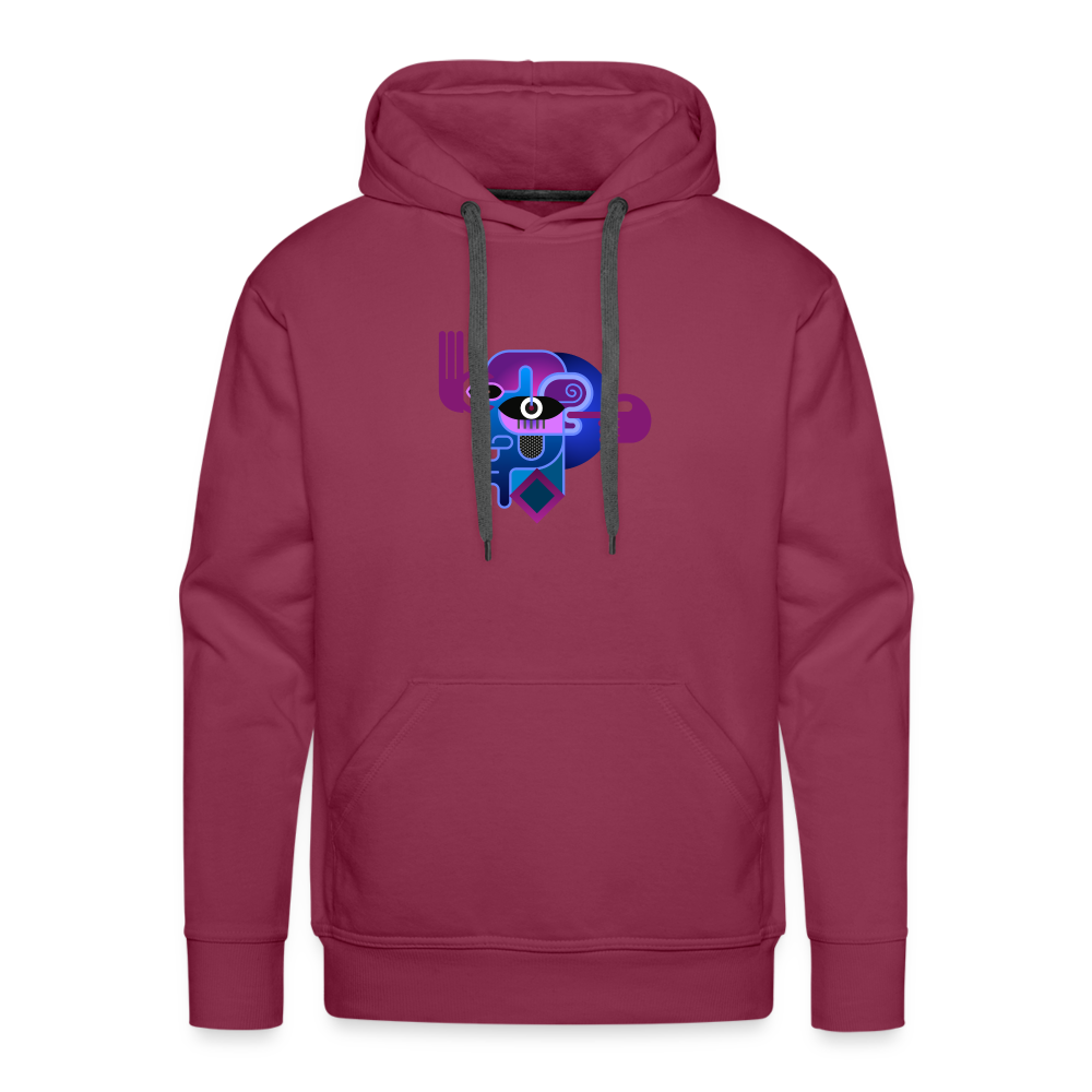 Men’s Premium Hoodie - burgundy