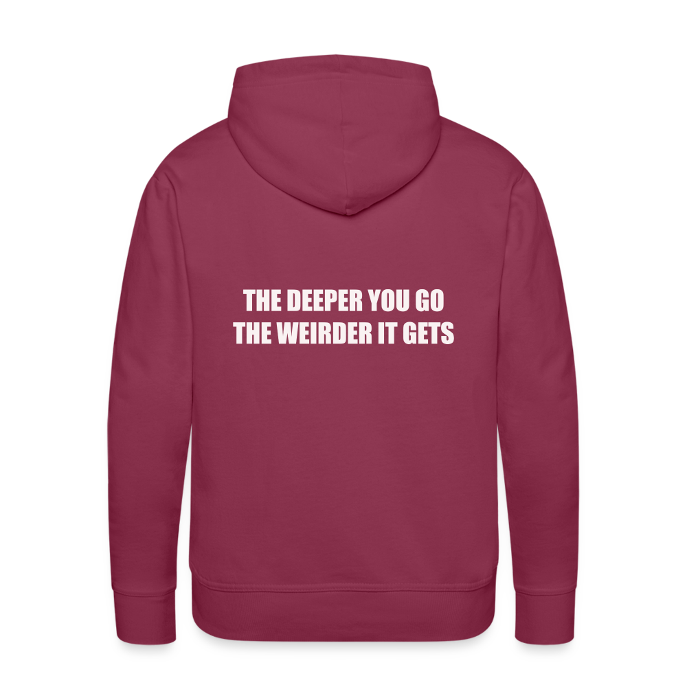 Men’s Premium Hoodie - burgundy