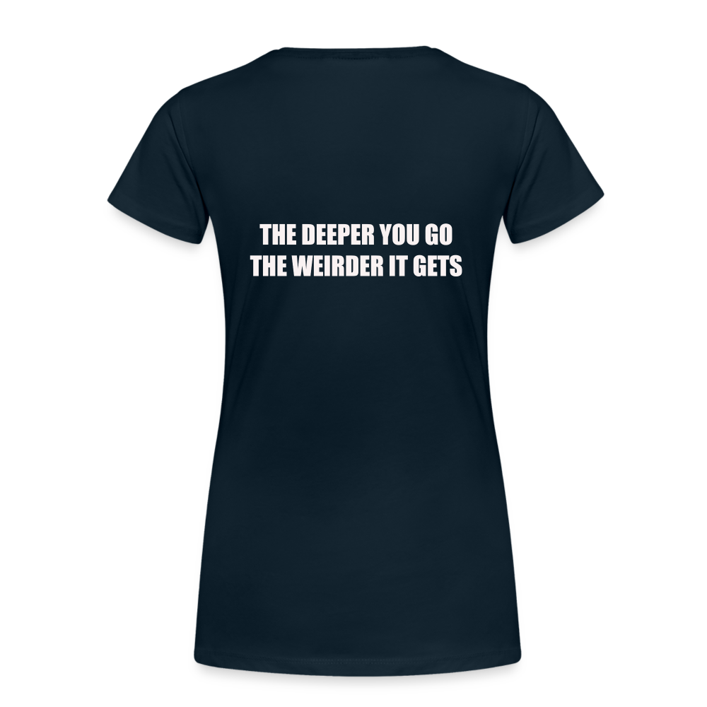 Women’s Premium Organic T-Shirt - deep navy