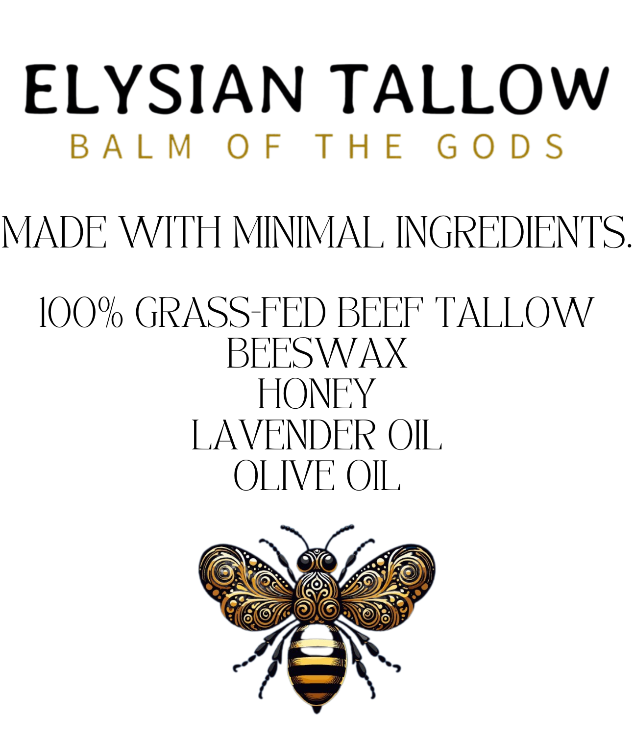 ELYSIAN TALLOW - Balm of the Gods