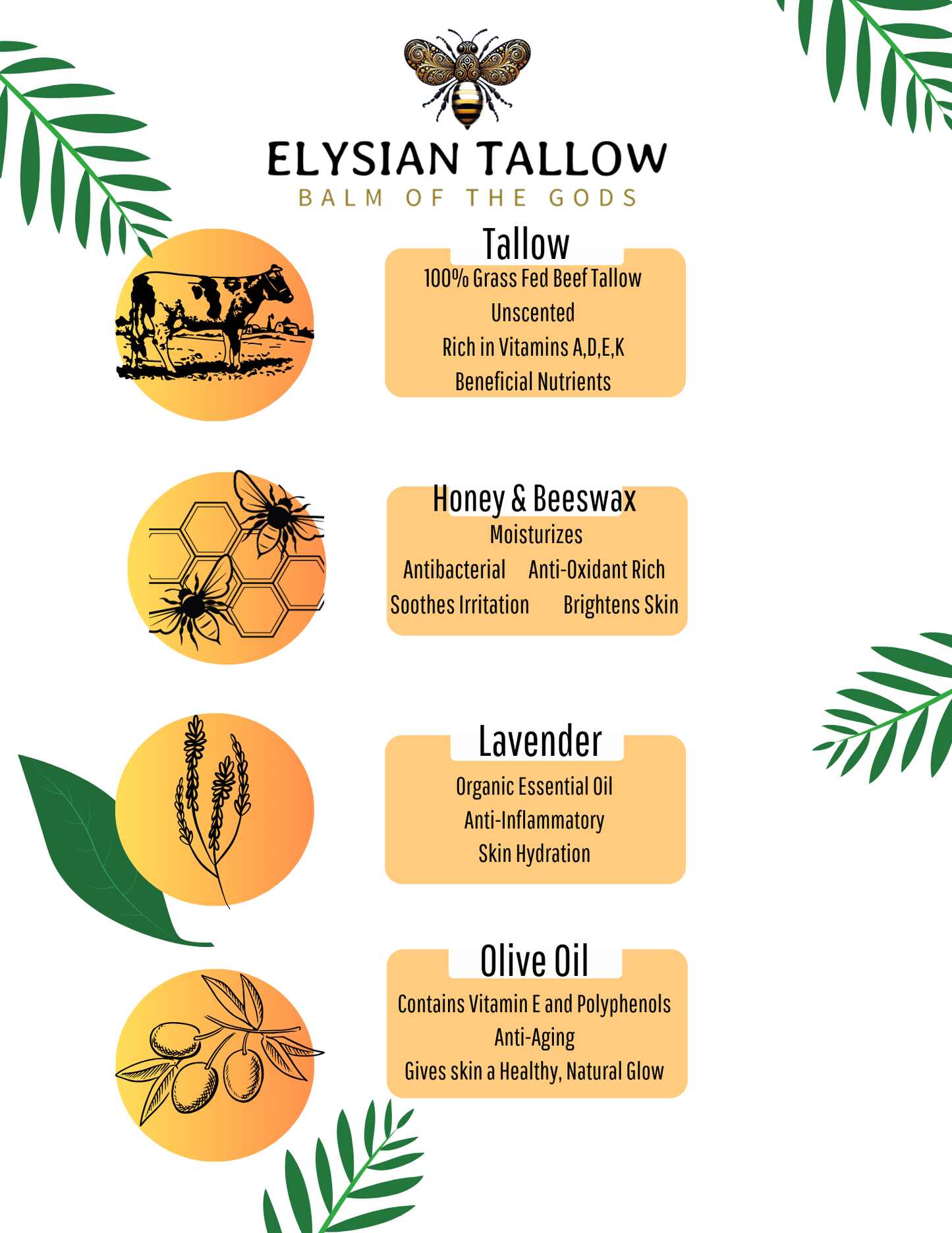ELYSIAN TALLOW - Balm of the Gods