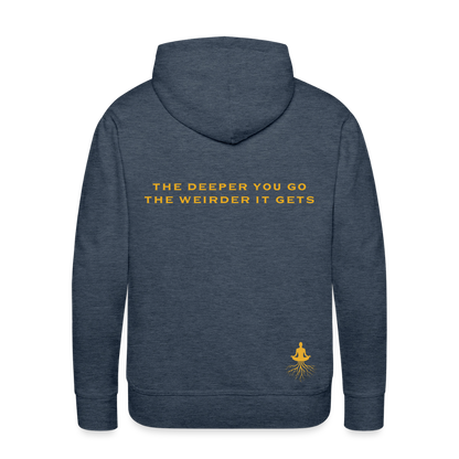 Ayahuasca University GOLD - heather denim