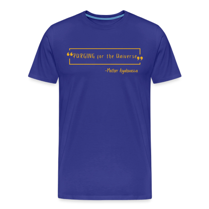 PURGING for the Universe - royal blue