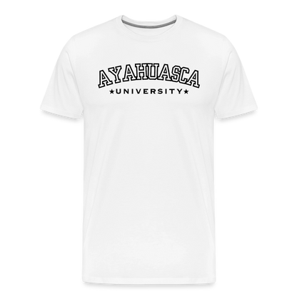 Ayahuasca University - Black Lettering - white