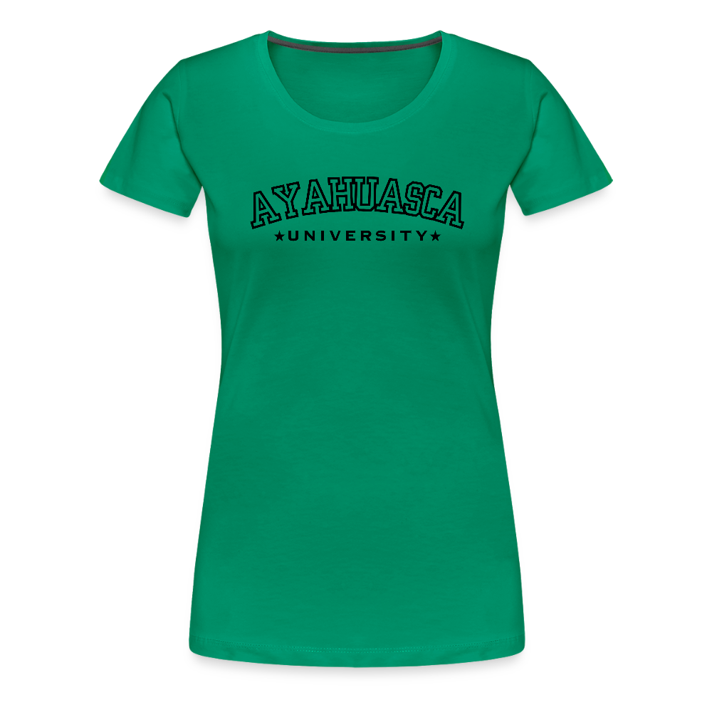 Ayahuasca University - Woman's Cut - kelly green