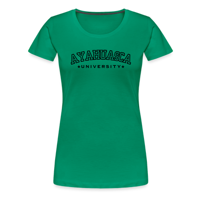 Ayahuasca University - Woman's Cut - kelly green