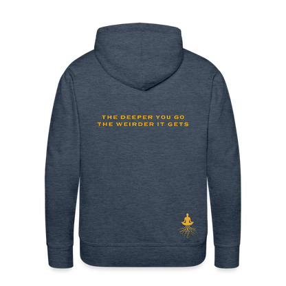 Ayahuasca University GOLD - heather denim