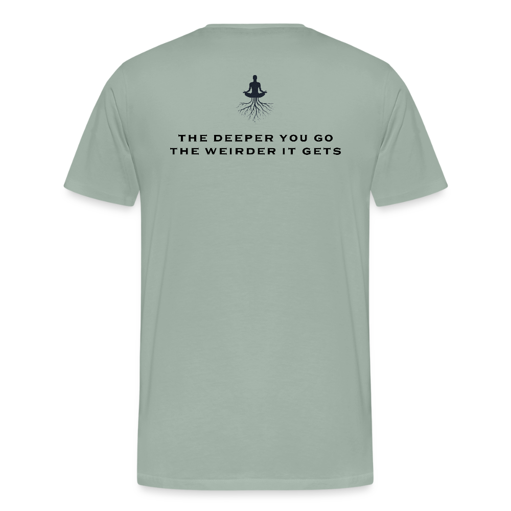 Ayahuasca University - Black Lettering - steel green