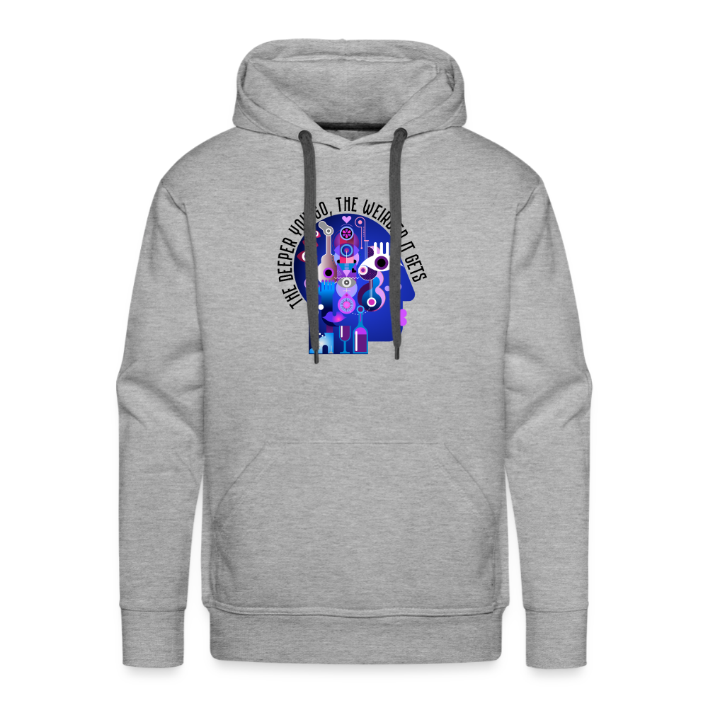 Deeper you go HEAD - See you on the other side - heather grey