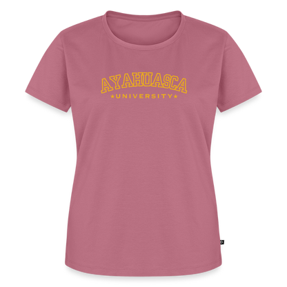 Ayahuasca University - Woman's cut GOLD - mauve