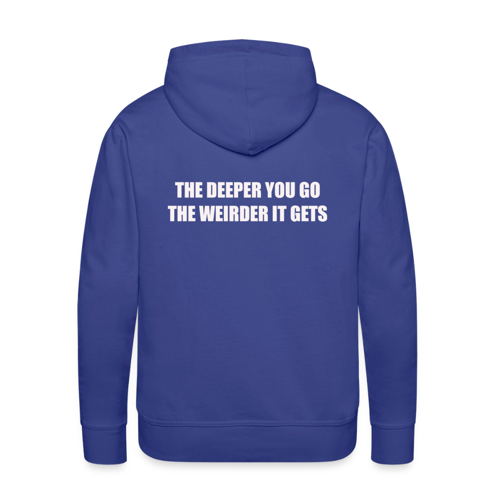Deeper you go - Hoodie - royal blue