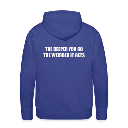 Deeper you go - Hoodie - royal blue