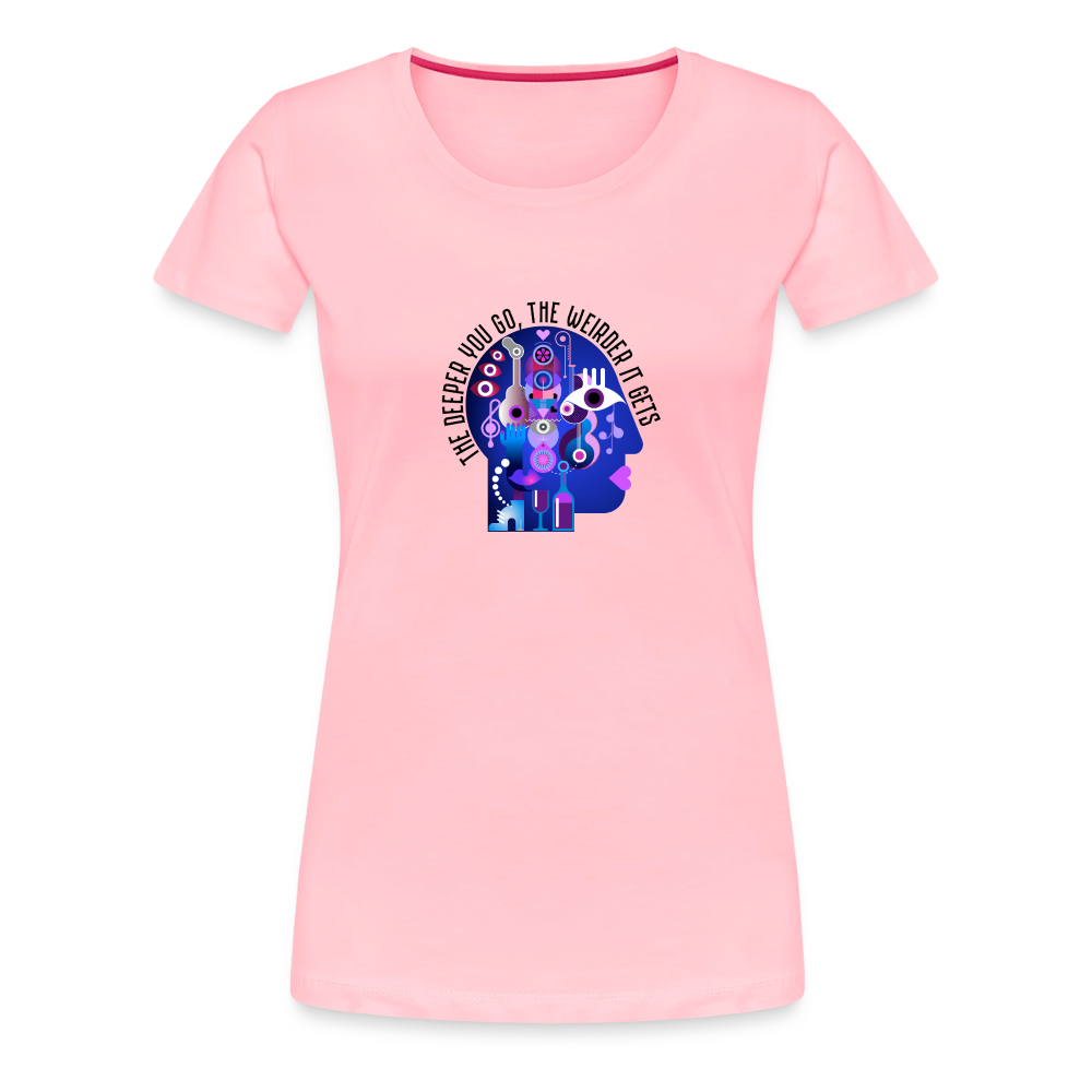 Podcast head logo - pink