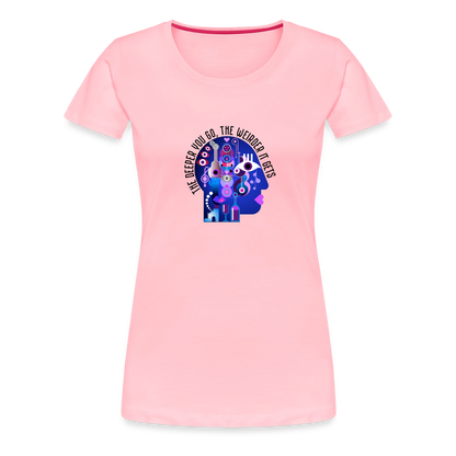 Podcast head logo - pink