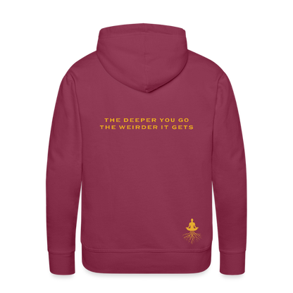 Ayahuasca University GOLD - burgundy