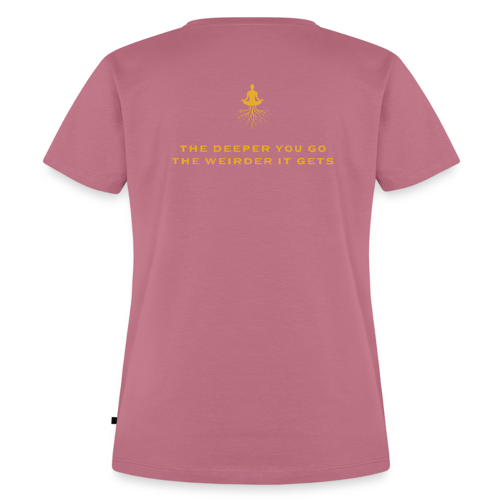 Ayahuasca University - Woman's cut GOLD - mauve
