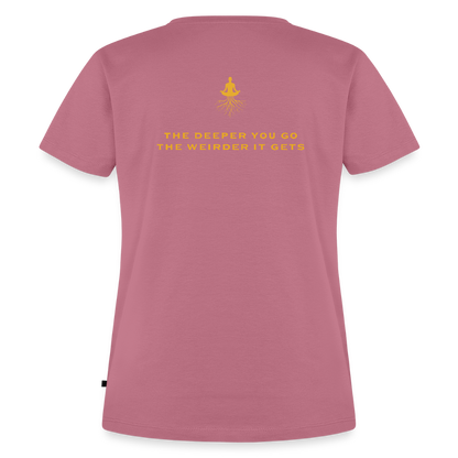 Ayahuasca University - Woman's cut GOLD - mauve