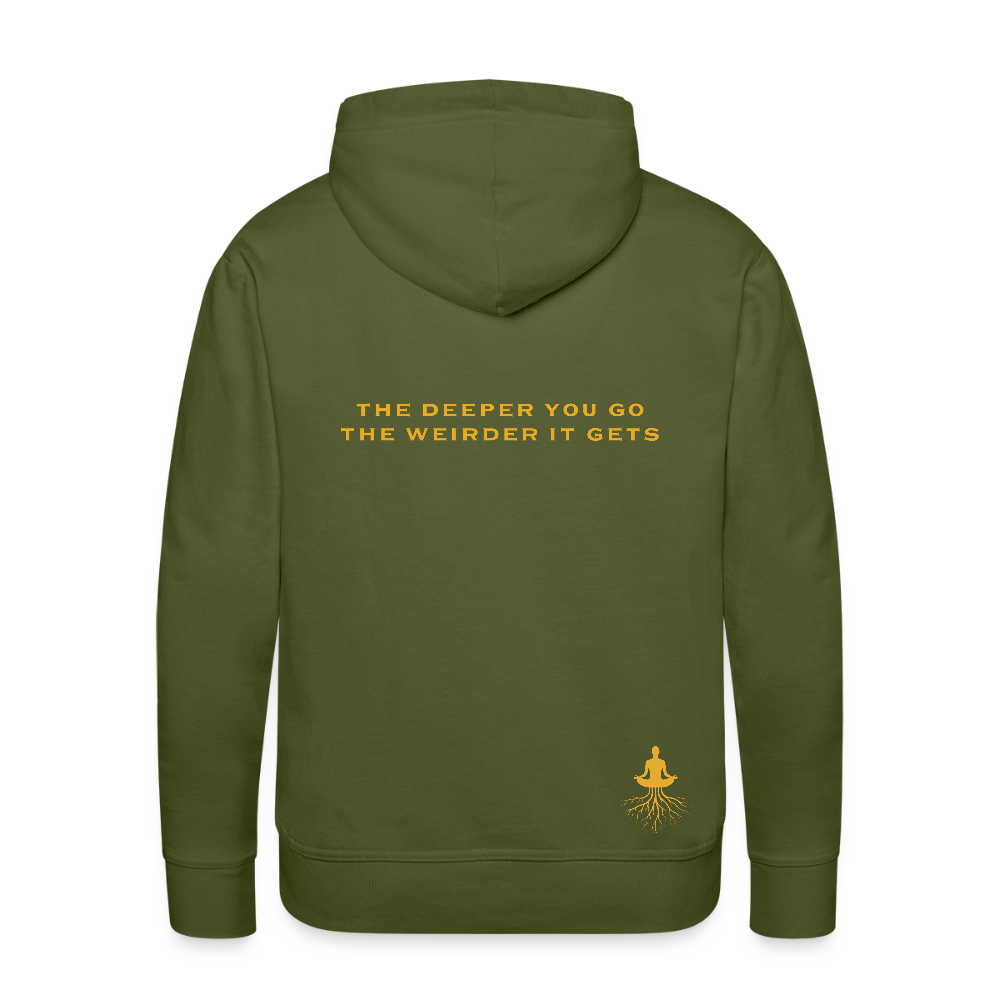 Ayahuasca University GOLD - olive green