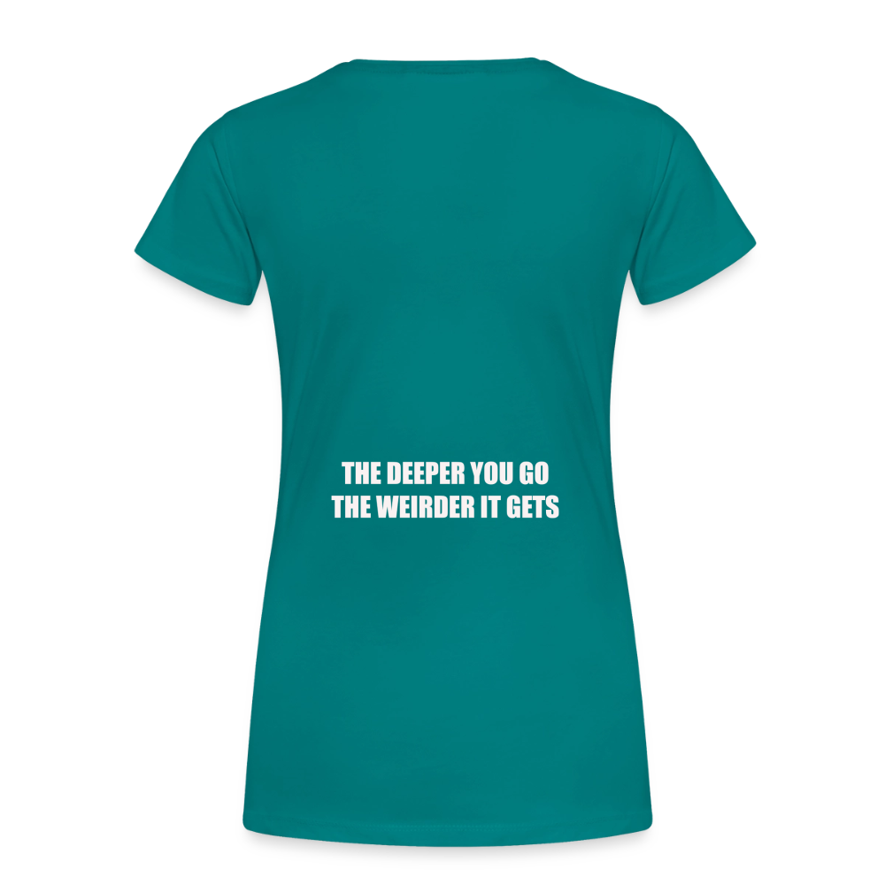 Poquito Mas (Woman's cut) - teal