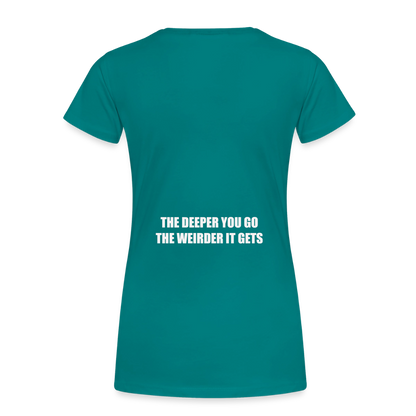 Poquito Mas (Woman's cut) - teal