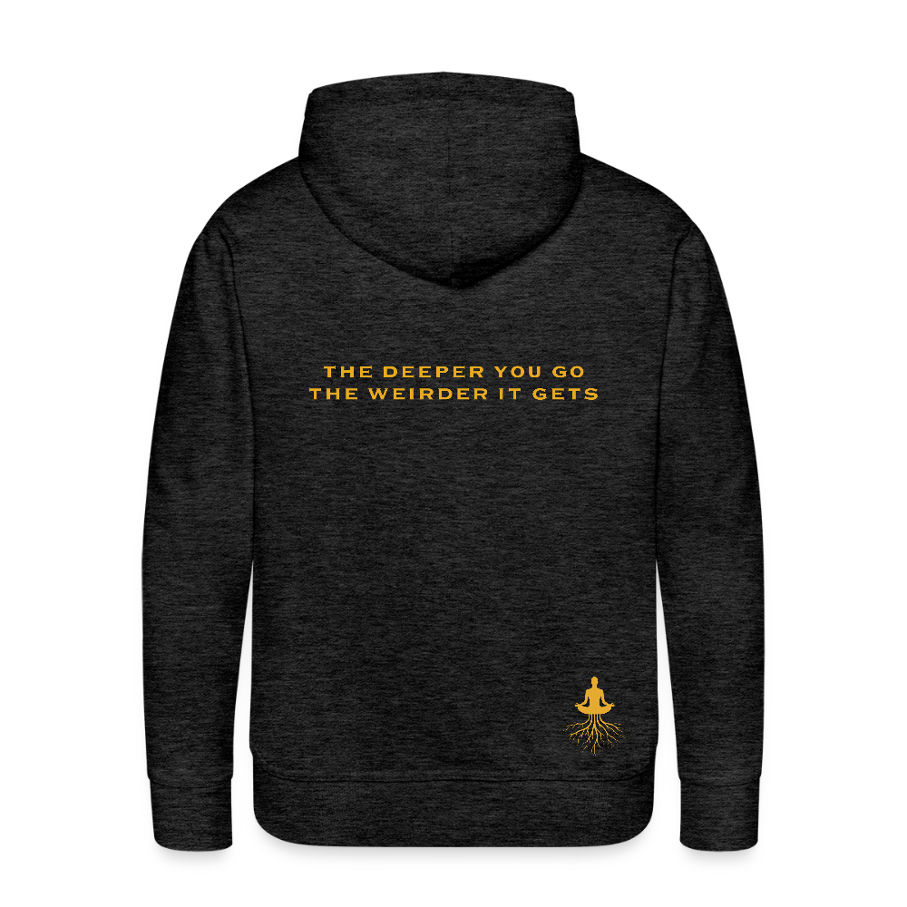 Ayahuasca University GOLD - charcoal grey