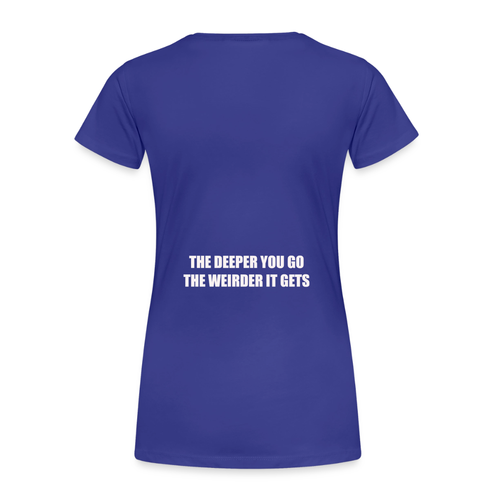 Poquito Mas (Woman's cut) - royal blue