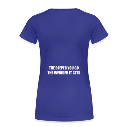 Poquito Mas (Woman's cut) - royal blue