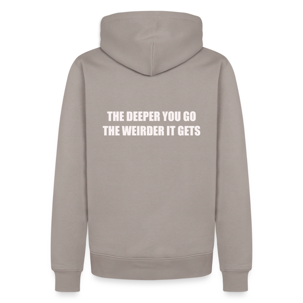 Deeper you go - Hoodie - taupe