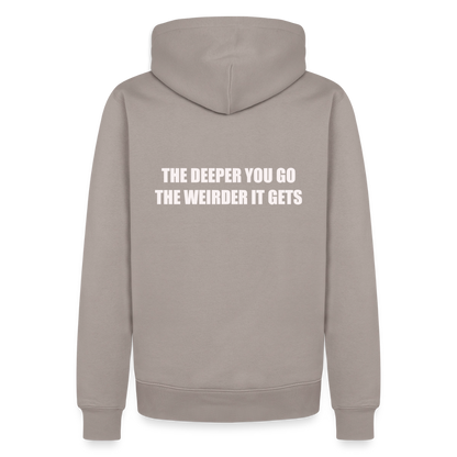 Deeper you go - Hoodie - taupe