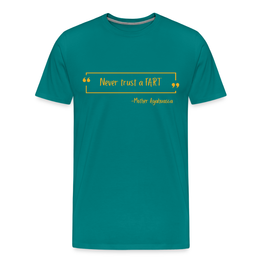 Never Trust a Fart - teal