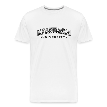 Ayahuasca University - Black Lettering - white