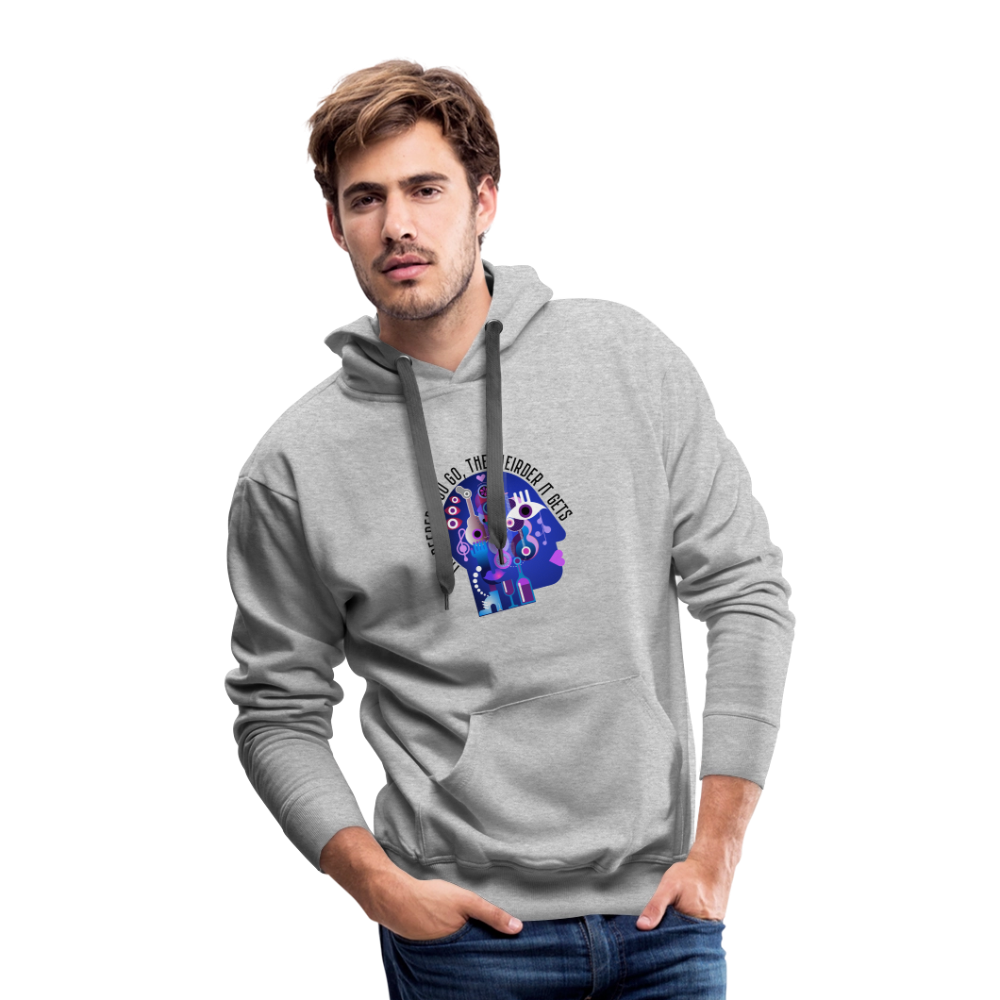 Deeper you go HEAD - See you on the other side - heather grey