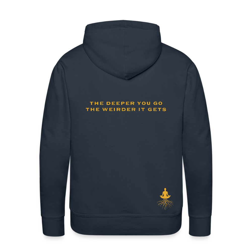 Ayahuasca University GOLD - navy