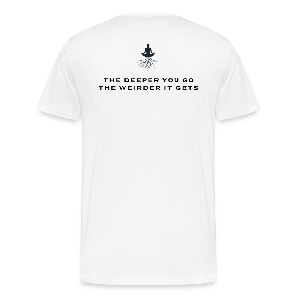 Ayahuasca University - Black Lettering - white