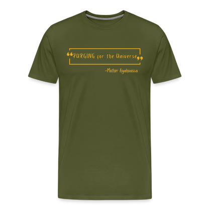 PURGING for the Universe - olive green