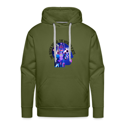 Deeper you go (HEAD LOGO) - olive green