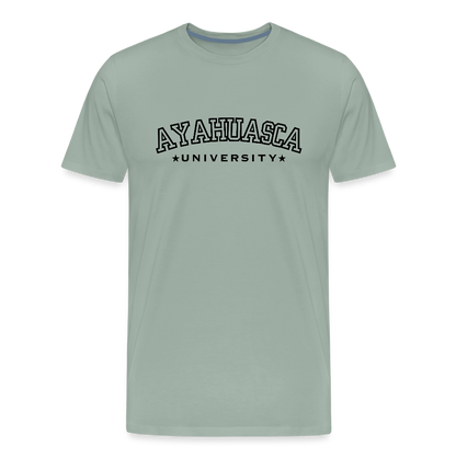 Ayahuasca University - Black Lettering - steel green