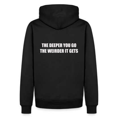 Deeper you go - Hoodie - black