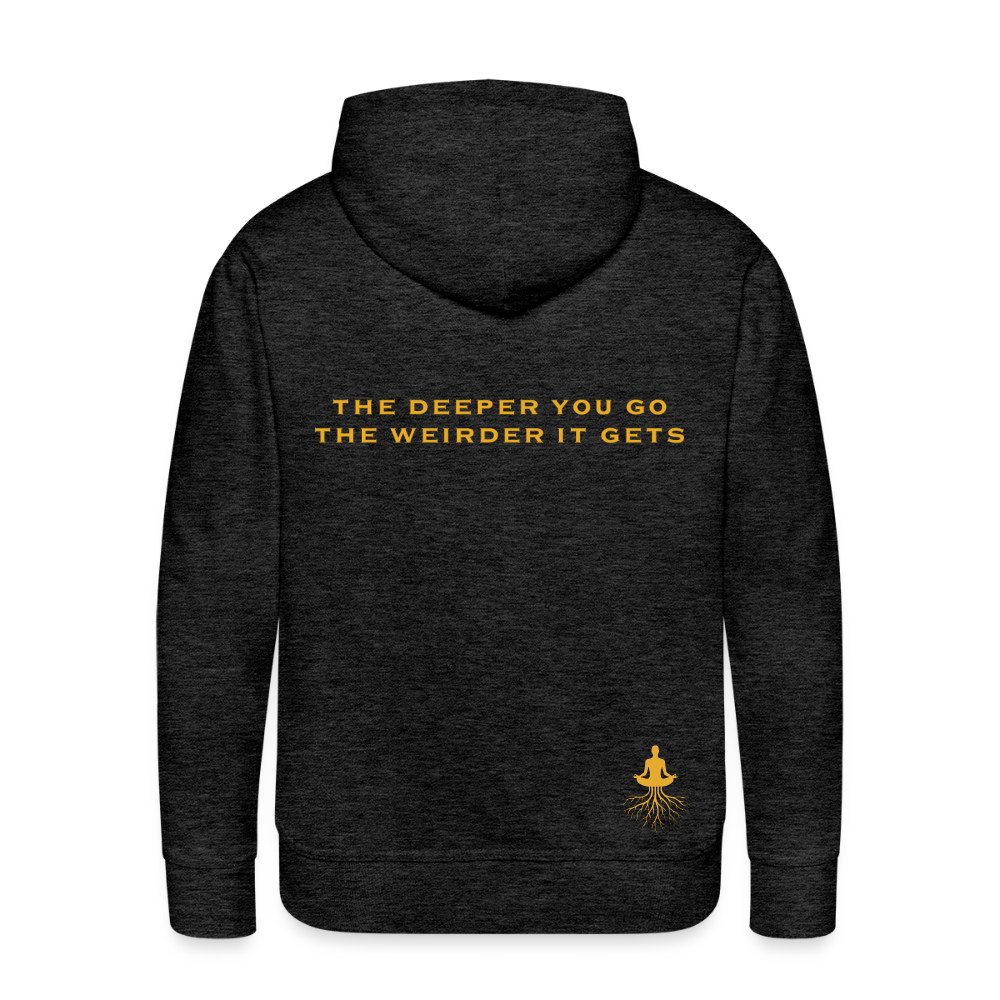 Ayahuasca University GOLD - charcoal grey