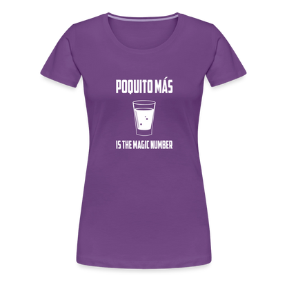 Poquito Mas (Woman's cut) - purple