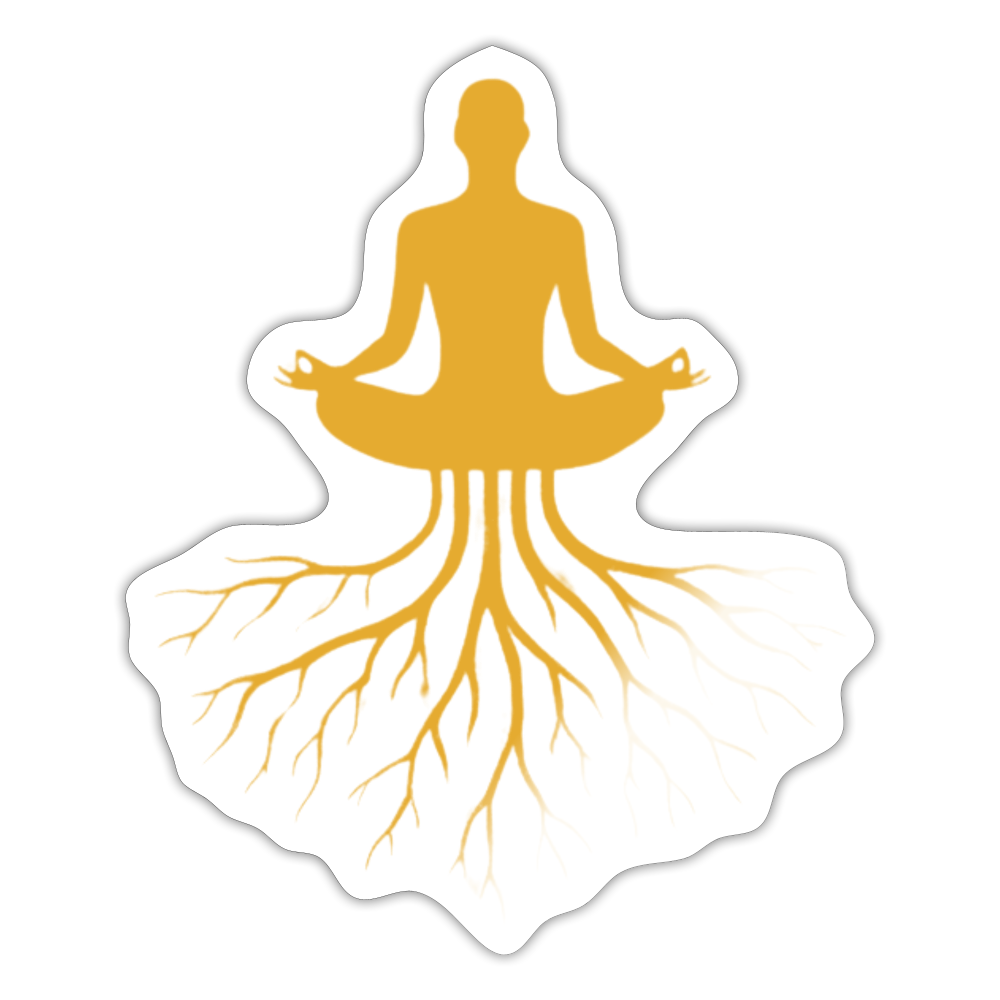 The Unplugged Human Gold - white glossy